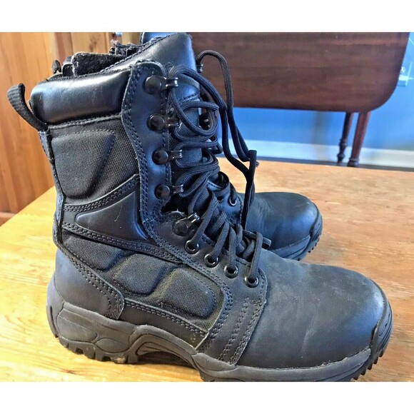 Propper Men's Series 200 6" Side Zip Boots Black US Men's 5W Women's 7W - Picture 6 of 14